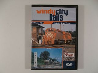 Vision Windy City Rails Volume 2 Stateline & Jay Tower Dvd