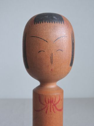 12 Inch Japanese Vintahe Kokeshi Doll : Signed Ichiro Anpo 1891 1961
