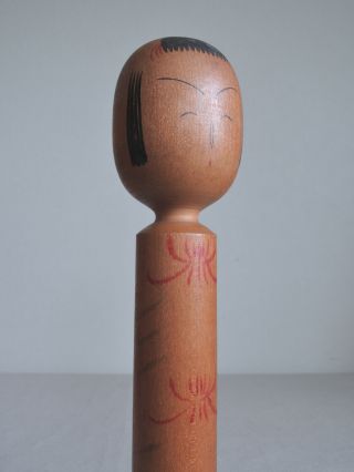 12 inch Japanese Vintahe Kokeshi Doll : signed Ichiro Anpo 1891 1961 6