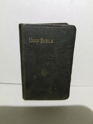 The Holy Bible International Edition Old And Testament Late 1800 ' s 3