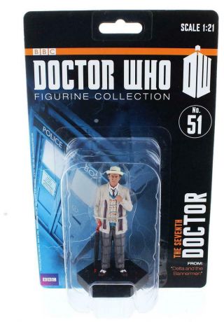 Doctor Who 4 " Resin Figure: The Seventh Doctor (delta And The Bannermen)