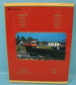Morning Sun Books Canadian Trolleys In Color Vol 1 Eastern Canada Halperin 2006 2