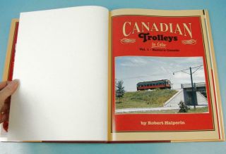 Morning Sun Books Canadian Trolleys In Color Vol 1 Eastern Canada Halperin 2006 7