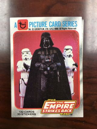 Vintage Topps (1980) Star Wars Empire Strikes Back Cards.  Cards 1 - 131 Set