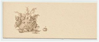 3 VINTAGE 1920 ' s HALLOWEEN Party Place Card FLYING WITCH,  CORN CANDLE,  JOL,  LADY 4