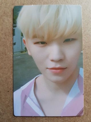 SEVENTEEN WOOZI SET THE SUN 2 Official PHOTOCARD 5th Album YOU MAKE MY DAY 3
