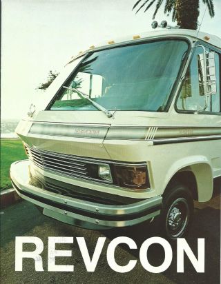 Motor Home Brochure - Revcon - Rmc 30 33 Hyde Park 27 - 1982 - 4 Items (mh133)