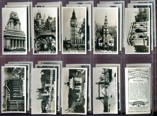 Tobacco Card Set,  Carreras,  Views Of London,  Photographic,  1929