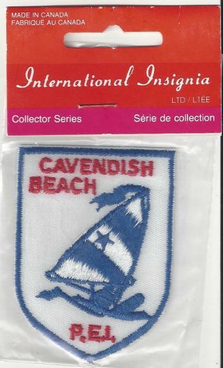 Cavendish Beach Prince Edward Island Canada Souvenir Patch