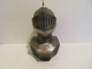 Vintage Knights Head Armor Am Transistor Radio - Knight Helmet