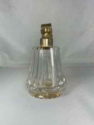 Marcel Franck Brevete Atomizer Crystal ArtDeco Perfume Bottle Pump Vintage BIG 2