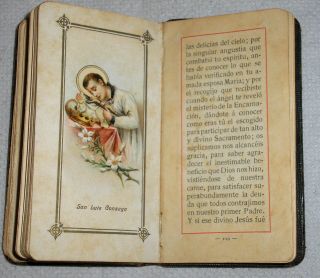 EARLY 1900´s GRANOS DE ORO BOOK OF HOLY & SPIRITUAL EXERCISES IN SPANISH 4