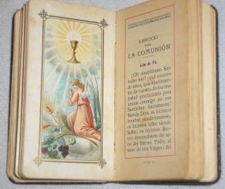 EARLY 1900´s GRANOS DE ORO BOOK OF HOLY & SPIRITUAL EXERCISES IN SPANISH 5