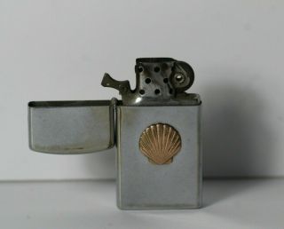 Vintage Zippo Shell Oil Company Advertising Lighter