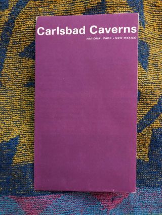 Carlsbad Caverns National Park Mexico Travel Brochure