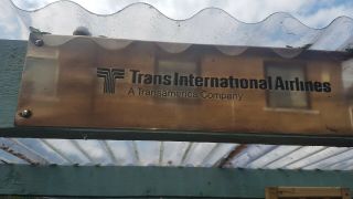 Trans International Airlines A Transamerica Company