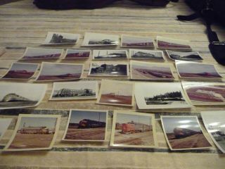 Thirty Five (35) Southern Pacific Diesel B&w & Color Photographs