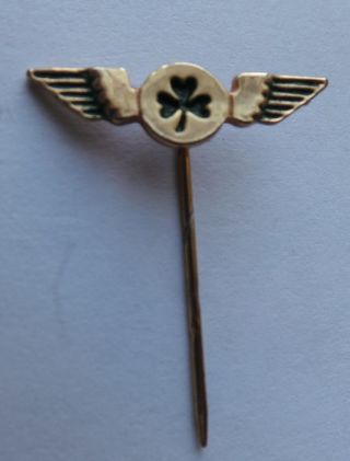 Old Aer Lingus Ireland Irish Airline Aeronautica Advertising Stick Pin Badge