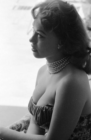 1960s Ron Vogel Negative,  Sexy Brunette Pin - Up Girl Donalda Jordan,  T234344