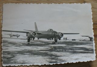 Air Line Plane Craft Ways Real Photo Il 28 Russian Aviation Soviet Fly Force Old