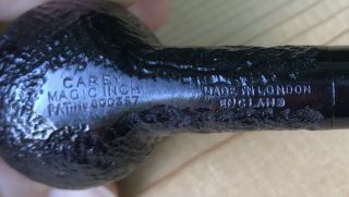 Carey Magic Inch Briar Estate Pipe Made In London England 5