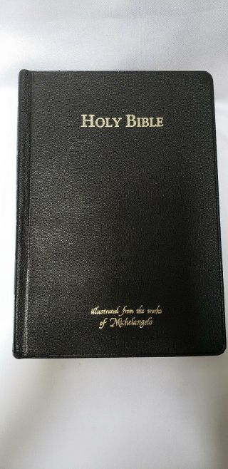 Holy Bible,  Michelangelo Edition,  Revised Standard Version,  Expressly Sears,  Roebuc