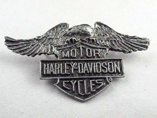 Old Harley Davidson Metal Pin