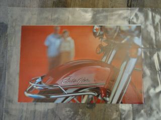 Vintage 1965 Harley Davidson Electraglide Brochure
