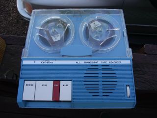 Vintage Montgomery Ward,  Transistor Only,  Airline Tape Recorder,  Gen 3607a Japan
