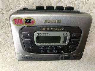 Walkman Aiwa Tx676 Am/fm Tape Collectible Vintage Music Digital