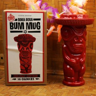 Tiki Mug Beachbum Berry Bora Bora Bum Limited Edition Sippin Santa