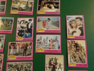 Grease Movie Series 1 Vintage Cards 58 Cards Paramount Pictures 1978 (JP 2
