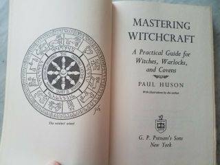 Mastering Witchcraft By Paul Huson Book