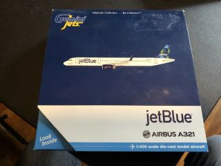 Gemini Jets Jetblue A321 1/400 “n903jb” Rare Diecast