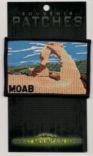 Moab National Park Souvenir Utah Patch