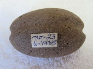 Old California Stone Tool With Docs - - Nr