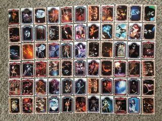 Vintage 1978 Kiss Trading Cards & Puzzle Aucoin Mgmt Series Complete Set: 1 - 66