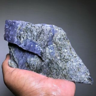 Gem Blue Iolite Rough 2.  5 Lbs From India - Top Quality