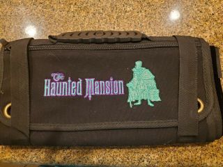 Disney D23 Wdi Imagineering Haunted Mansion Hatbox Ghost Roll Up Pin Bag