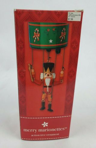 Merry Marionettes Nutcracker Action Christmas Tree Ornament Animated Holiday
