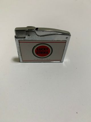 Vintage Lighter Continental Lucky Strike Advertising.  Collectible