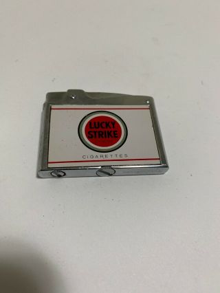 Vintage Lighter Continental Lucky Strike Advertising.  Collectible 2