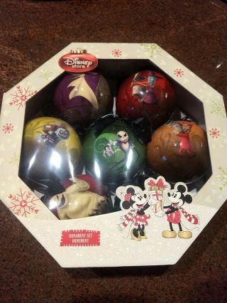 Nightmare Before Christmas Disney Store Exclusive 2007 Ornament Set