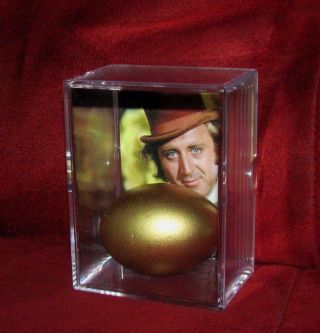 Willy Wonka & The Chocolate Factory " Golden Egg " (poly Resin) Inspired Display "