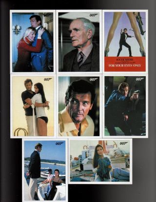 James Bond Archives Final Edition For Your Eyes Only Throwback 36 Card Set