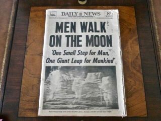 York Daily News July 21,  1969 Men Walk On The Moon Complete 64 - Pages
