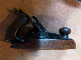 Antique Wood Plane,  Apricot.  2 5/8” Wide X 8 5/8” Long Shoe Bottom