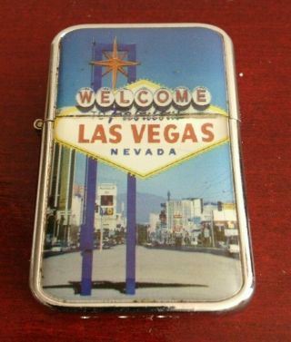 Vintage " Welcome To Fabulous Las Vegas Nevada " Lighter
