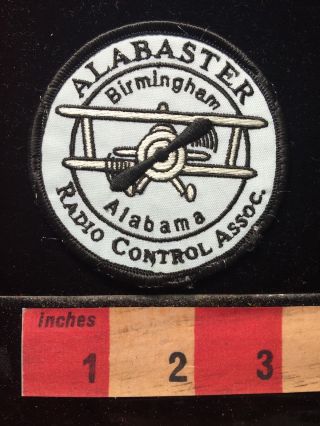 Birmingham Alabama Alabaster Radio Control Assoc.  Patch Rc Airplane I Think 68ee