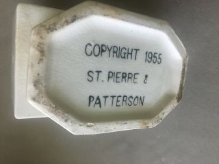 Vintage ST.  PIERRE & PATTERSON 